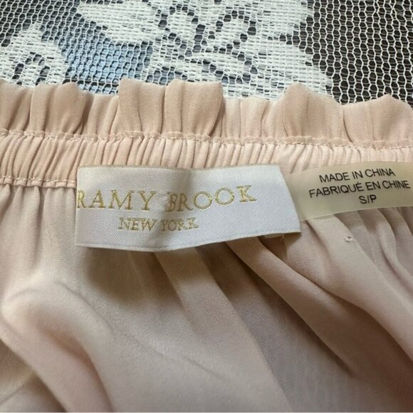 Ramy Brook Off The Shoulder Long Sleeve Top Sz Small - Picture 7 of 7